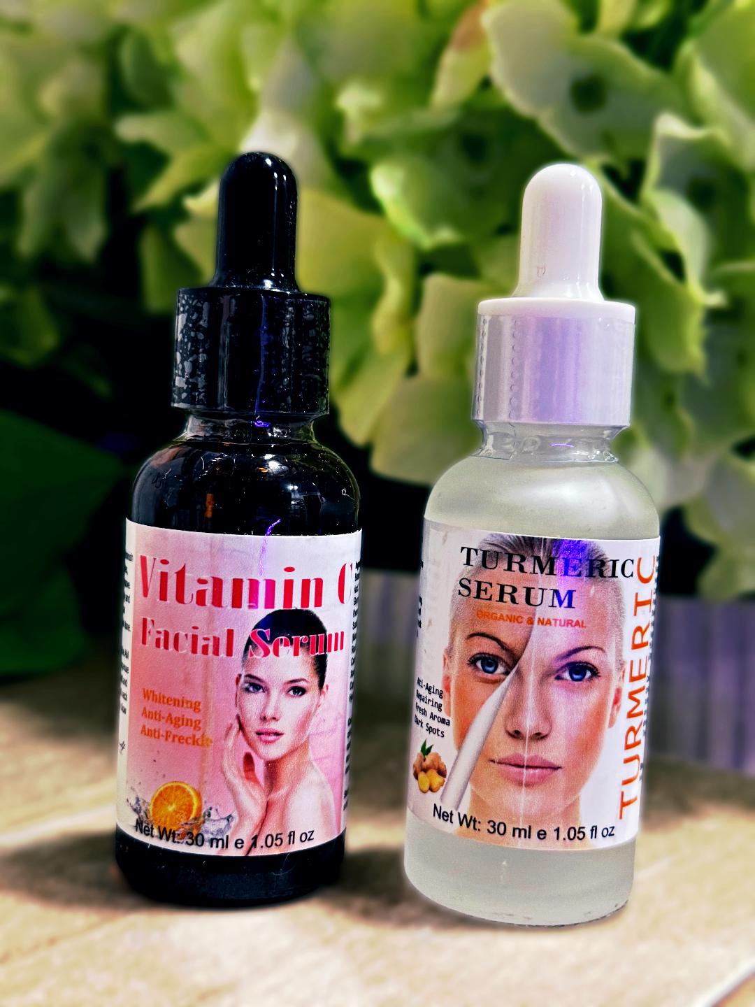 SERUM VITAMIN C AND FACIAL SKIN WHITENING